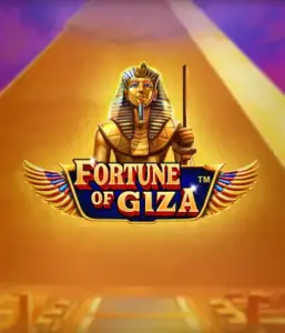 Uncover the ancient world of the Fortune of Giza game by Pragmatic Play, showcasing a majestic depiction of a Pharaoh before the iconic pyramid backdrop. This graphic portrays the splendor of Egyptian history, ideal for those interested in ancient civilizations, offering a fascinating escape.